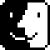 Pixel Mac glyph