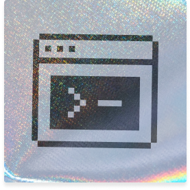 Terminal foil sticker
